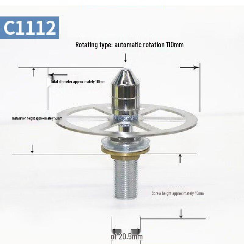 TLXT Automatic Rotating Cup Washer Nozzle