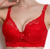 Thin Large Size Large Chest Small Bra, Full Cup No Sponge Bra Sexy Underwear Women