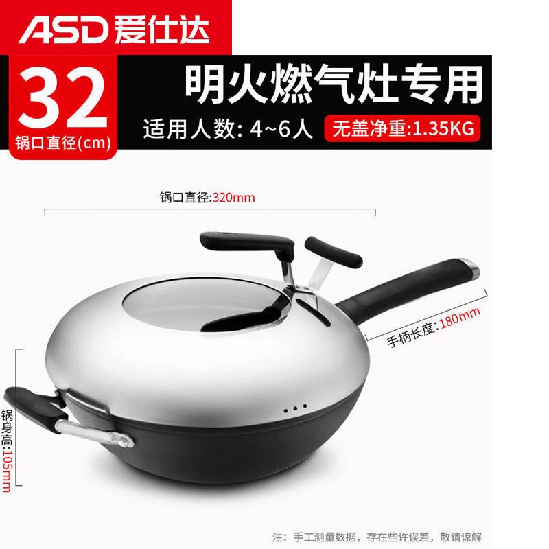 ASD New 3rd Gen Cyclone Rust-Proof Wok