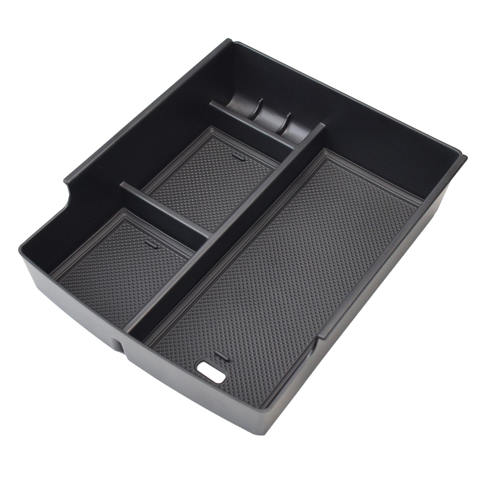 

Center Console Hidden Box Tray For 2025 & 2025 Chevy Traverse Armrest Hidden Storage Box Organizer ABS Interior Car Accessories