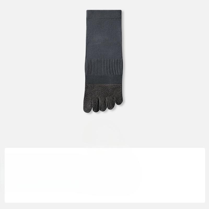 Cotton Five-Finger Socks Men's Pure Cotton Split-Toe Summer Odor-Resistant Anti-Fungal Men's 100% Cotton
