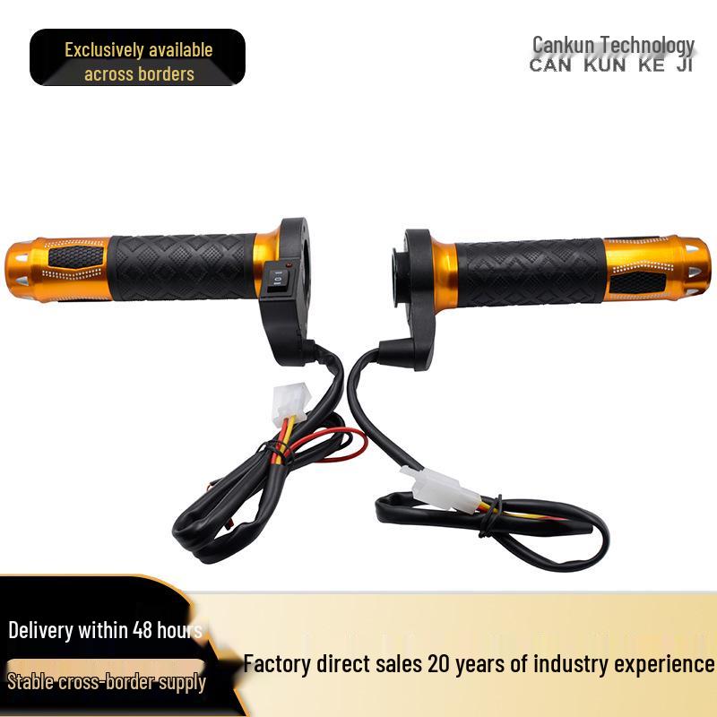 12V Motorcycle Heated Handlebar Grips with Temperature Control /