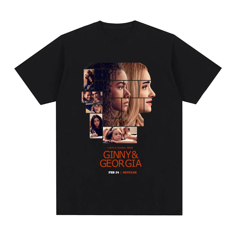 

Ginny&Georgia Season 3 Print T-shirt American comedy Tshirts 100%Cotton Clothing Summer Female/Male Short Sleeve Casual T Shirts 4XL