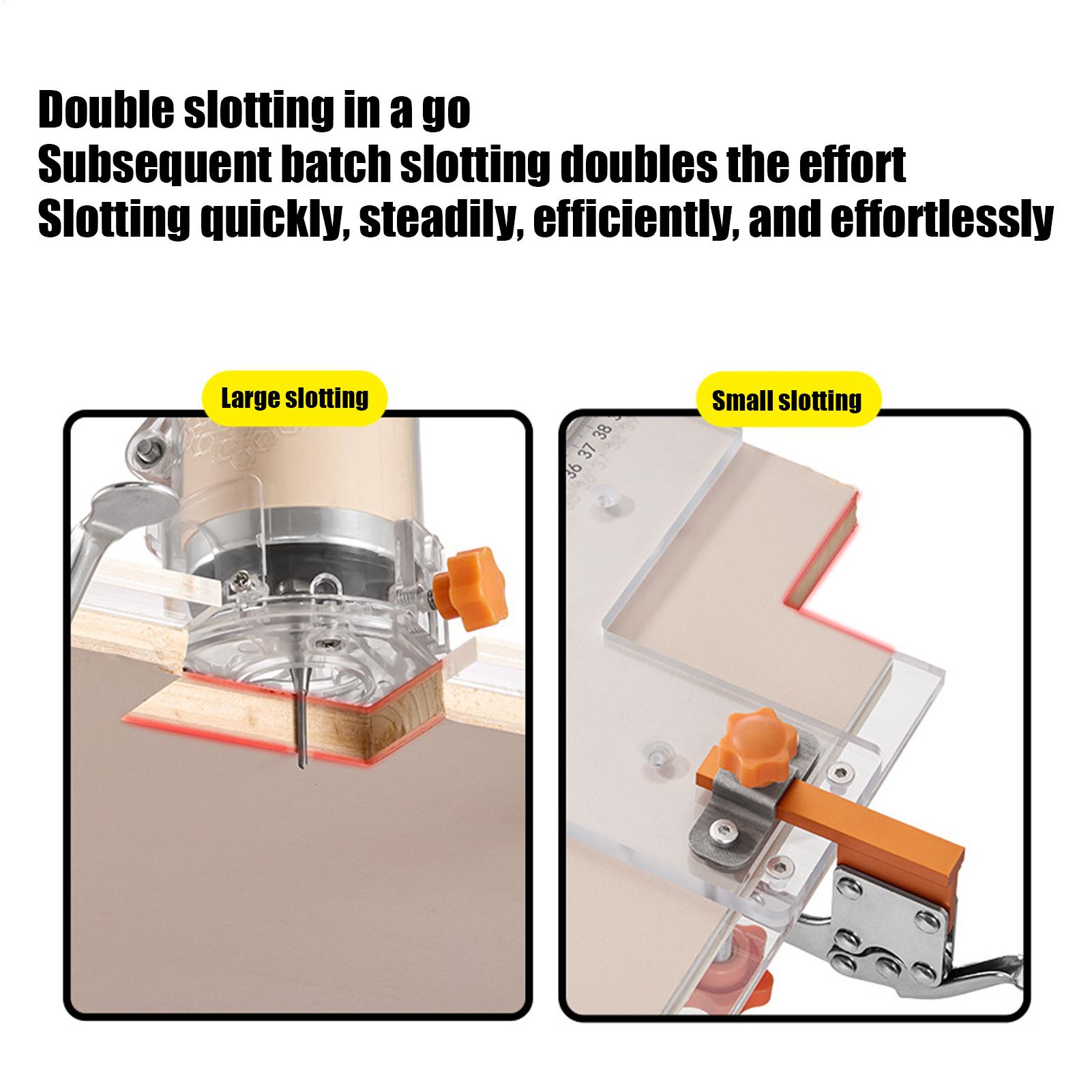 

Woodworking Slotting Mold Anti-Slip Cabinet Door Woodworking Auxiliary Tool For Professional Cabinet Makers Furniture China Mainland