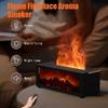 Simulazione 3D Fiamma Camino Umidificatore d'Aria Silenzioso Macchina per Aromaterapia ad Aria Diffusore di Fragranze ad Olio Essenziale Intelligente