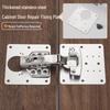 Stainless Steel Hinge Repair Plate for Wardrobe and Cabinet Doors