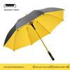 Extra Large Reinforced Windproof Double Automatic Umbrella for Men, Women, and Cars - Waterproof, Long Handle, Extra Thick, and Ideal for Rainstorms.