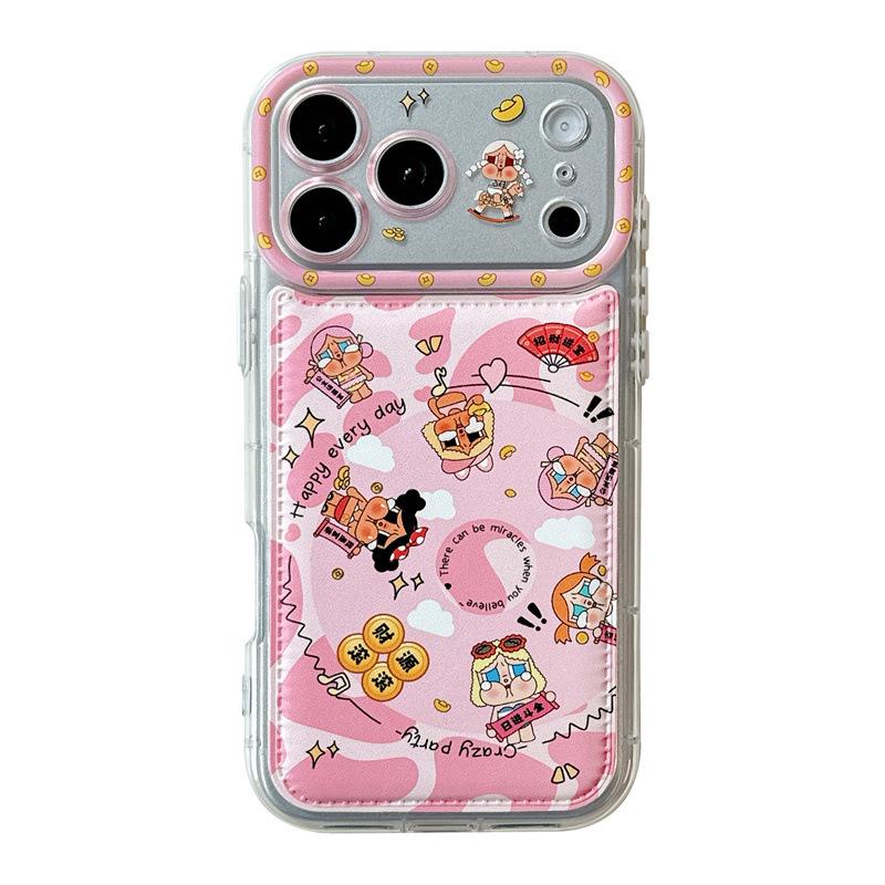 

Cartoon Wealth Crying Baby iPhone 15/14 ProMax Anti-Drop Case 14 Pro