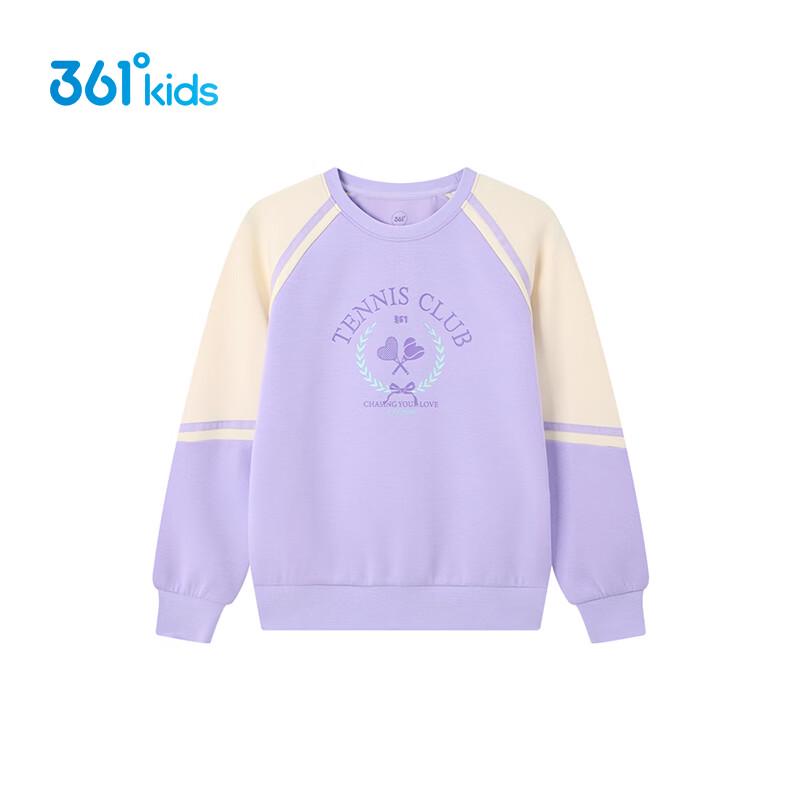361° Girls' Color Block Raglan Sweatshirt