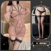 Sexy Underwear, Sexy Tight Pajamas, Hot Temptation, Perspective Hip-wrapped Nightdress Set Qqny Abstinence