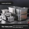 Stainless Steel Rectangular Buffet Food Pan