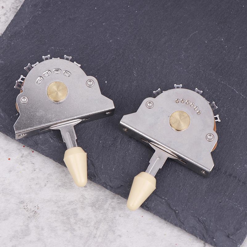 1 szt. 3-pozycyjny 5-pozycyjny przełącznik do gitary elektrycznej Metalowe plastikowe końcówki Przełącznik ze śrubami Selektor przetworników Akcesoria do gitary elektrycznej