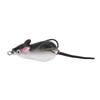 Artificial Bait Mouse Shape Soft Fishing Lures Dual Hooks Tackle Accessory (Dark Grey)