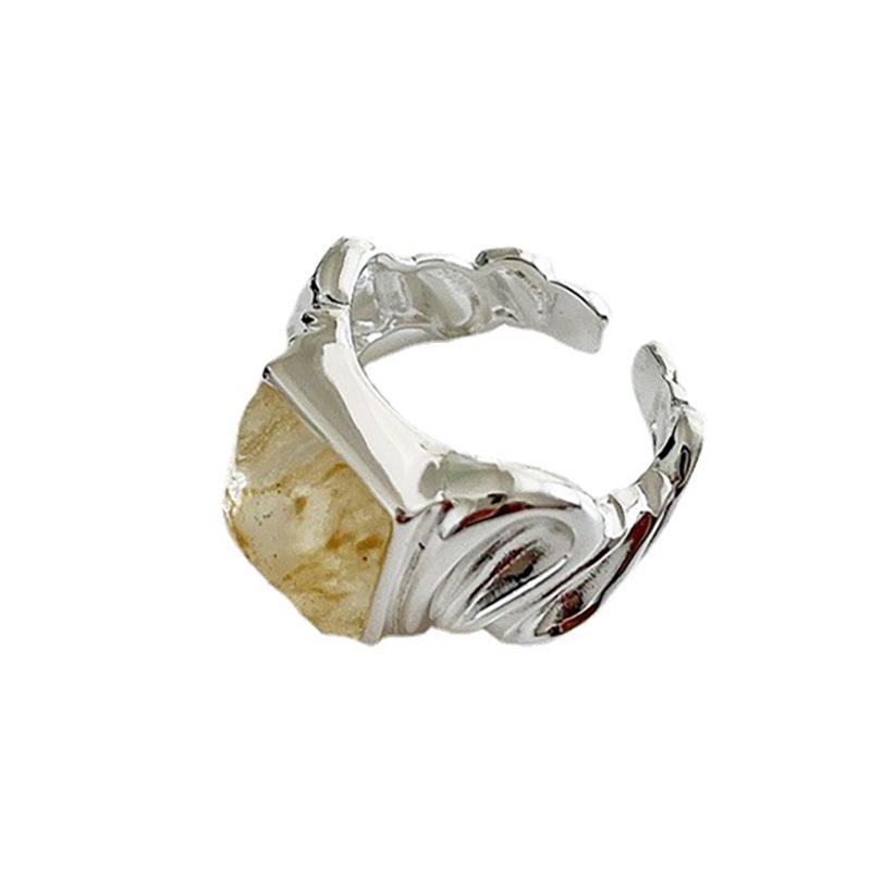 FOXANRY минималистичные серебряные кольца для пар для женщин и девочек — фото 3