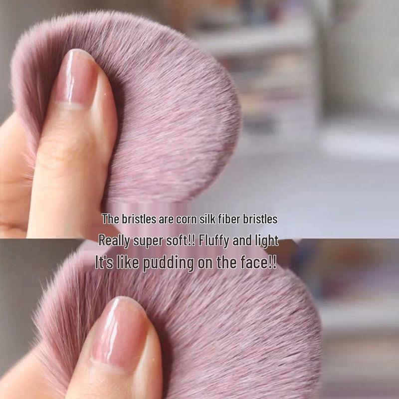 Cangzhou Purple Makeup Brush Set – Includes Soft Hair Eye Shadow, Loose Powder, Concealer, and Beauty Brushes.