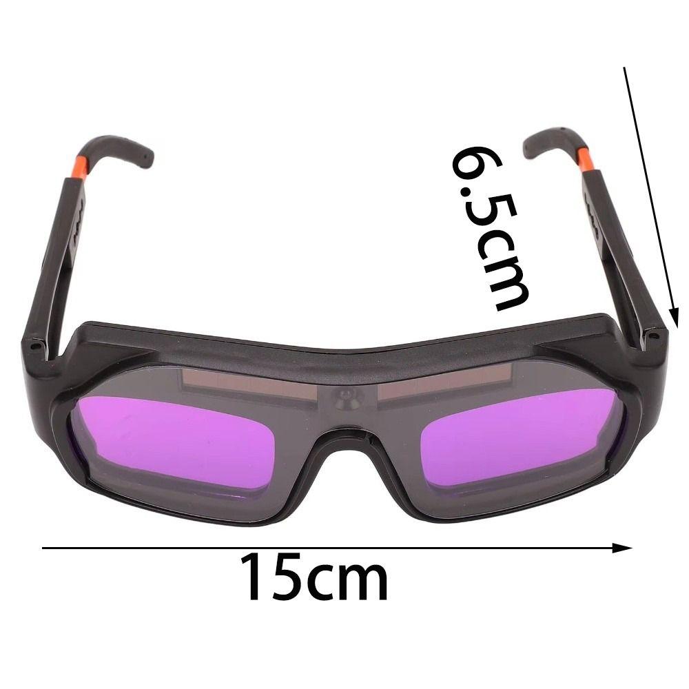 New Automatic Dimming Welding Glasses Anti-glare Auto Darkening Welding Protective Goggles Solar Eye Protective PC Glasses
