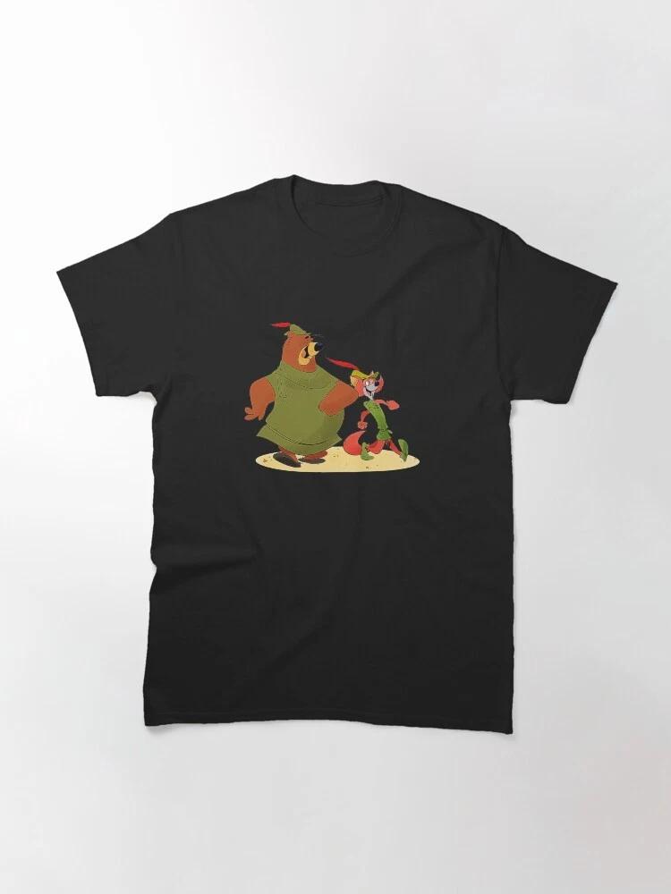 Robin Hood Wanted Poster Reward 1000 Classic TShirt Unisex Style S