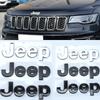 Auto Fronthauben-Emblem Seiten-Kofferraum-Aufkleber-Plakette für JEEP Renegade Grand Cherokee Wrangler JK Compass Commander Patriot Liberty