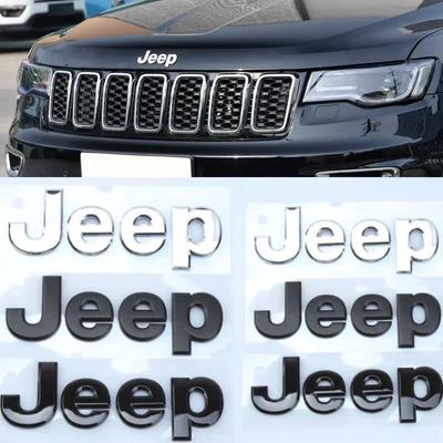 Car Sicker Car Front Hood Emblem Side Trunk Sticker Badge for Renegade Grand Cherokee Wrangler JK Compass Patriot Liberty