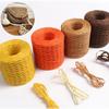 150m Rafia Straw Paper Yarn Ribbon Yarn Packaging Belt Rope Natural Raffia Straw Yarn  Beach Bag