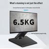 Adjustable 13-24" Computer Monitor Stand – No-Drill, Folding VESA Bracket