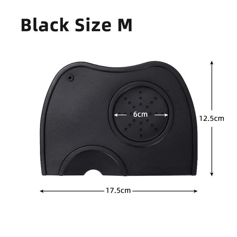 Espresso Coffee Tamper Mat Silicone Tamping Holder Anti-Skid Corner Pad For Delonghi Breville Portafilter Barista Accessories
