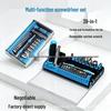 Compact Ratchet Screwdriver Set: Quick Multi-functional Wrench & Socket Repair Tool