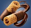 Bahlsen Waffleten Crisp Chocolate Wafer Roll Snack Bundle 100g X 2 Pack