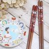 Heidi Kutani Ware Couple Chopsticks, Made in Japan, Hokuriku Traditional Crafts, Heidi, Girl of the Alps, Pair of Chopsticks, Floral Pattern, Peter, C