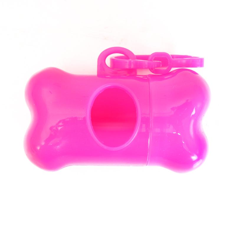Dog Walking Portable Solid Color Poop Bags
