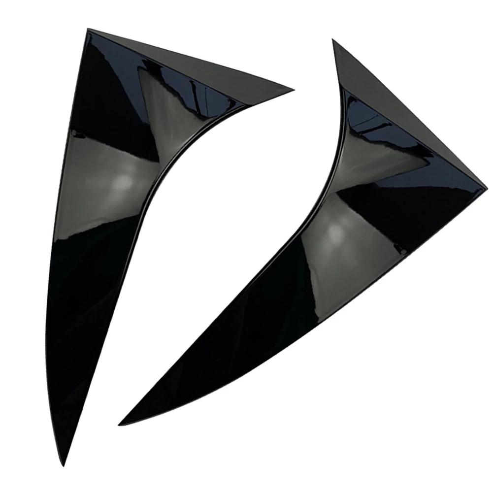 

Глянцевый черный ABS для Ford Focus Hatchback спойлер на заднее окно, боковое крыло, крышка 2015 2016 2017 2018 автомобиля Glossy Black