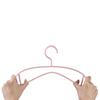 Plastic Non-Slip Clothes Hangers: 100-Pack, Non-Marking, Anti-Shoulder Bump Design, Perfect for Drying and Hanging.