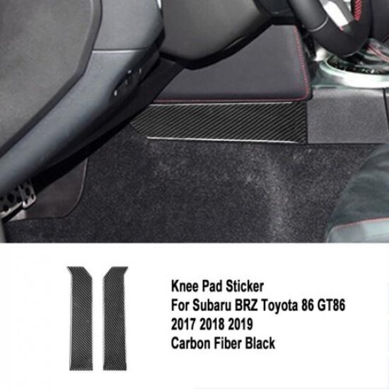 Carbon Fiber Gear Shift Box Panel Side Cover For Subaru BRZ Toyota 86 2017-