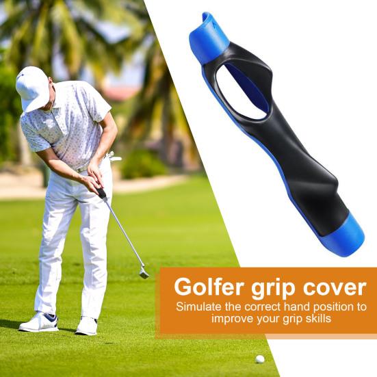 Golf Grip Trainer Right-Handed Golf Swing Trainer Golf Club Grip Training Aid to Help Correct Hand Position Enhance Grip Strength Precision And Swing