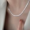 Elegant Layered Snake Bone Necklace for Women - Sweet, Cool, New Style Clavicle Chain