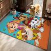 Happy Paw Patrol Pups Theme Rug Thick Nonslip Carpet For Hallway Balcony Study Home Decor Christmas Gift