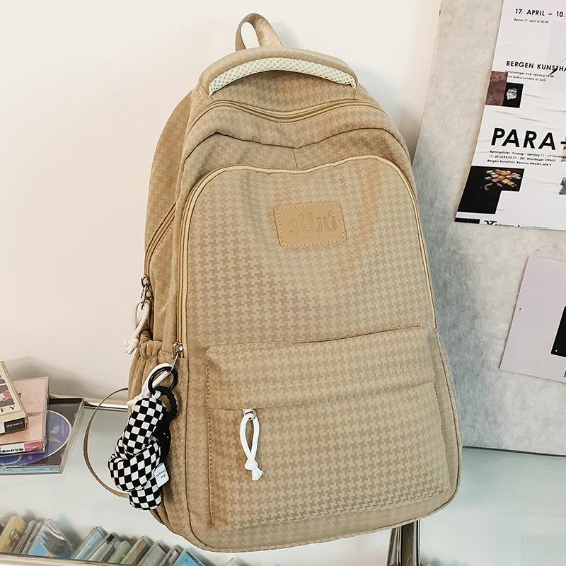 School bag Elementary school girl Junior high school student High school student boy College student Backpack Fashion multi-layer backpack