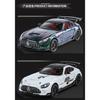 1/24 Benzs-GT GTR Alloy Sports Car Model Diecast & Toy Vehicles Metal Racing Car Model High Simulation Sound and Light Kids Gift