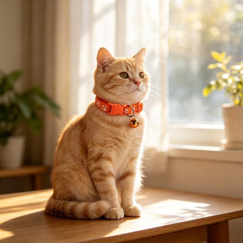 Lovely Small for Puppy Kitten Easy Wear with Bell Pet Collar Grooming Accessories Cat Necklace Pet Supplies