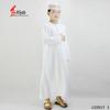 Men's Velvet Crew Neck Embroidered Robe, Small Size - Omani Style