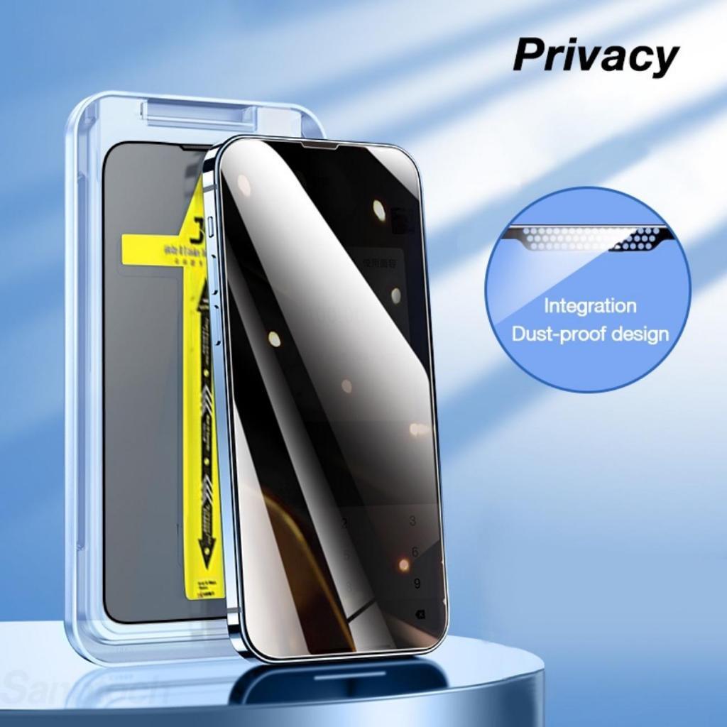Folia ze szkła hartowanego Anti-Spy Privacy dla iPhone 17 11 15 16 13 14 12 Pro Max XR XS Max 6 7 8 Plus