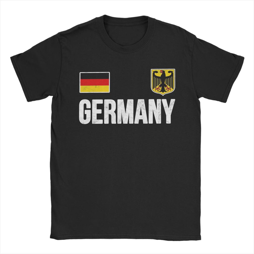 Badge of Germany Deutschland T Shirts Men 100 Cotton Creative TShirts Crew Neck  Tee Shirt Short Sleeve Clothes Big Size