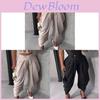 Urban Street Womens Relaxed Wideleg Pants With Polyester Fabric For Casual Wear