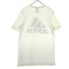 Beauty Products Adidas Logo Print Short Sleeve T-shirt L White Women Used