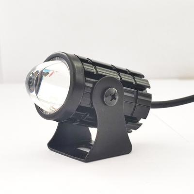 Far cu LED-uri pentru motocicletă, celebritate de internet, far modificat cu tun de oțel mic, bicolor, lumină albă, lumină galbenă, far super-luminos, rezistent la apă