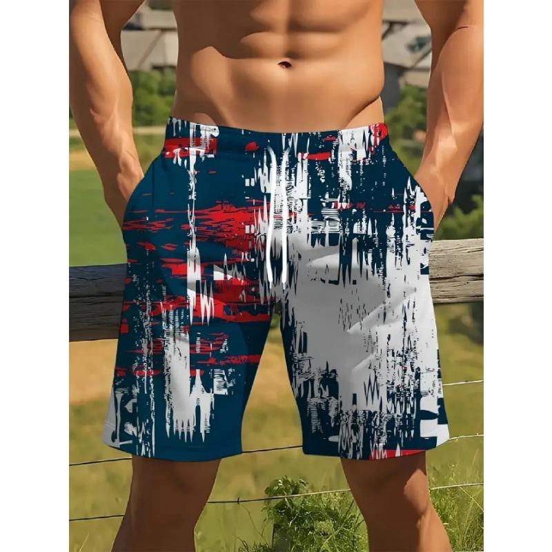 

Printed Design-No Texture-Sports Outdoor Men s Fashion Printed Beach Shorts 6XL