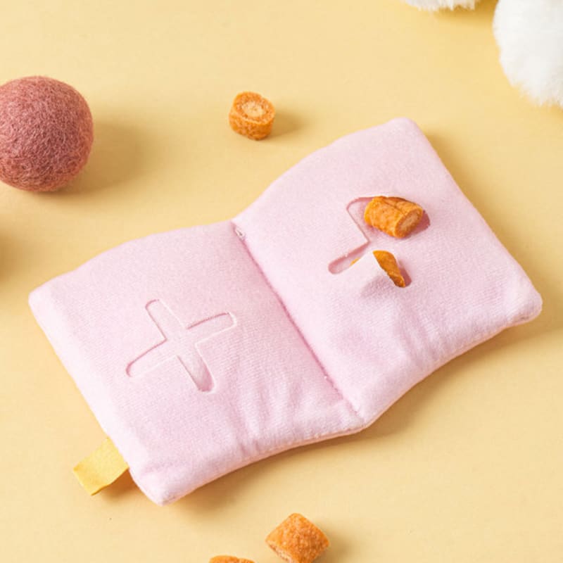 [Animal de companie] Cozytum Mini Jucărie de lucru cu nasul în formă de carte roz