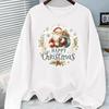 (Asian Size) Tree Cute Lovely Print T Shirt Christmas New Year Graphic Tee Women Autumn Winter Casual Fashion Top Clothing Long Sleeve T-shirts