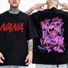 Anime Nana Osaki Printed Cartoon Anime T-Shirt Men's Short Sleeve Cotton High Quality Harajuku Streetwear Fashion Men's T-Shirt