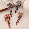 1PC Cat Shape Cartoon Hair Ties Fashion Hair Accessories Exquisite Jewelry Clothing Accessories Multicolor